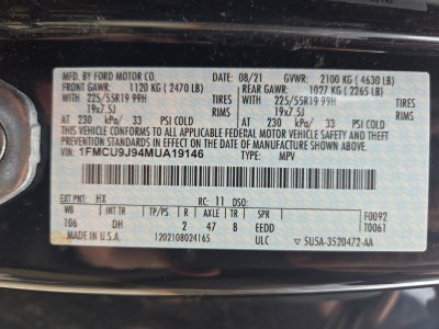 2021 Ford Escape Titanium