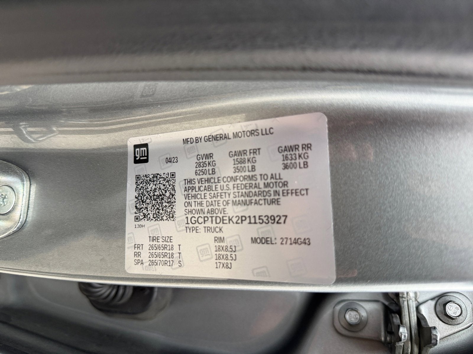 2023 Chevrolet Colorado Z71