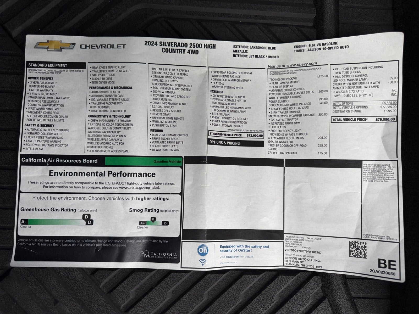 2024 Chevrolet Silverado 2500 HD High Country