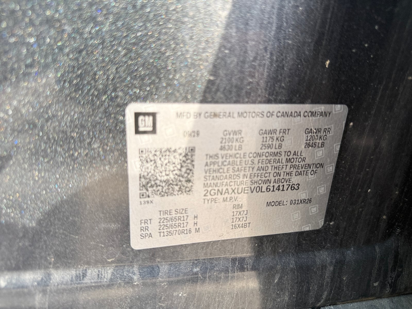 2020 Chevrolet Equinox LT