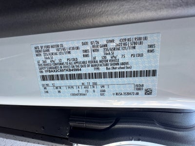 2026 Ford Transit Passenger Wagon XL