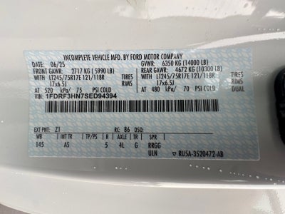 2025 Ford Super Duty F-350 DRW F-350® XL