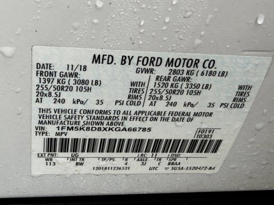 2019 Ford Explorer XLT