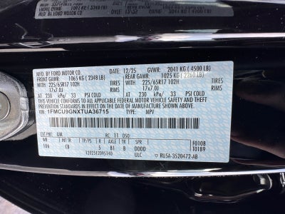 2026 Ford Escape Active