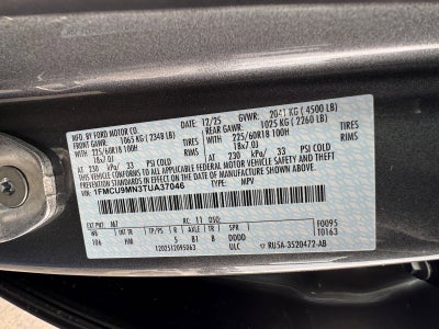 2026 Ford Escape ST-Line