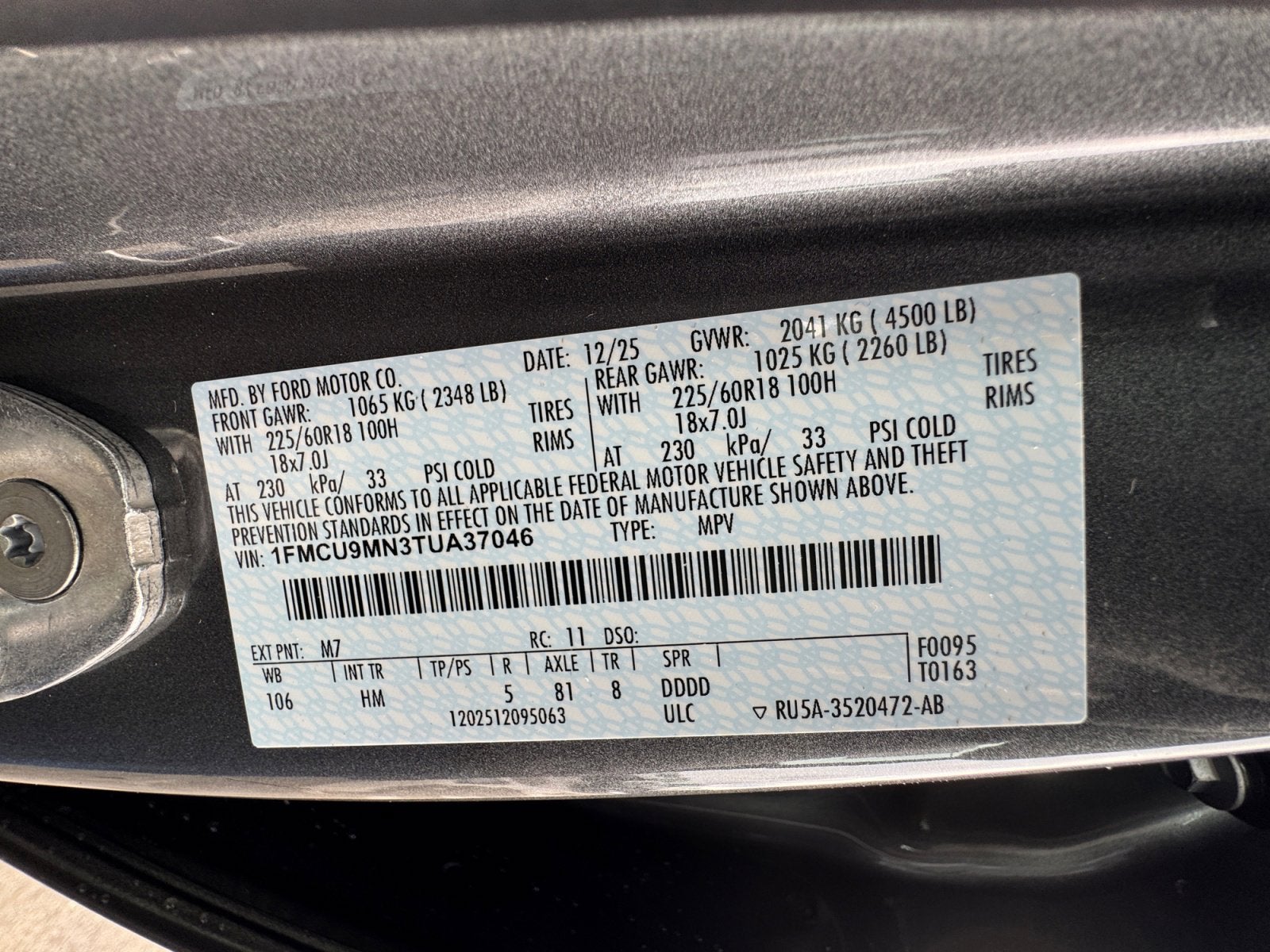 2026 Ford Escape ST-Line