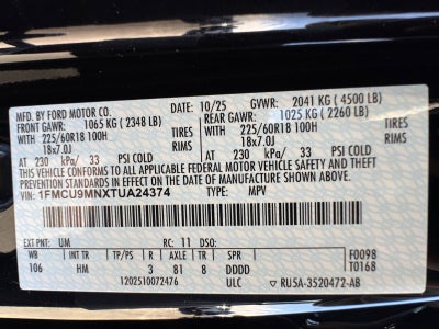 2026 Ford Escape ST-Line