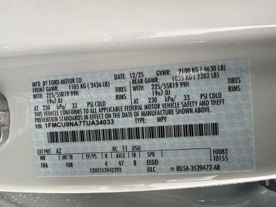 2026 Ford Escape ST-Line Select