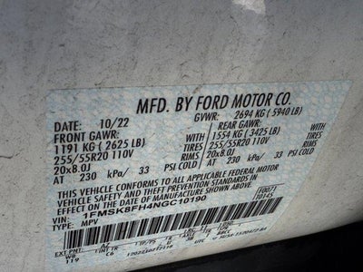 2022 Ford Explorer Limited