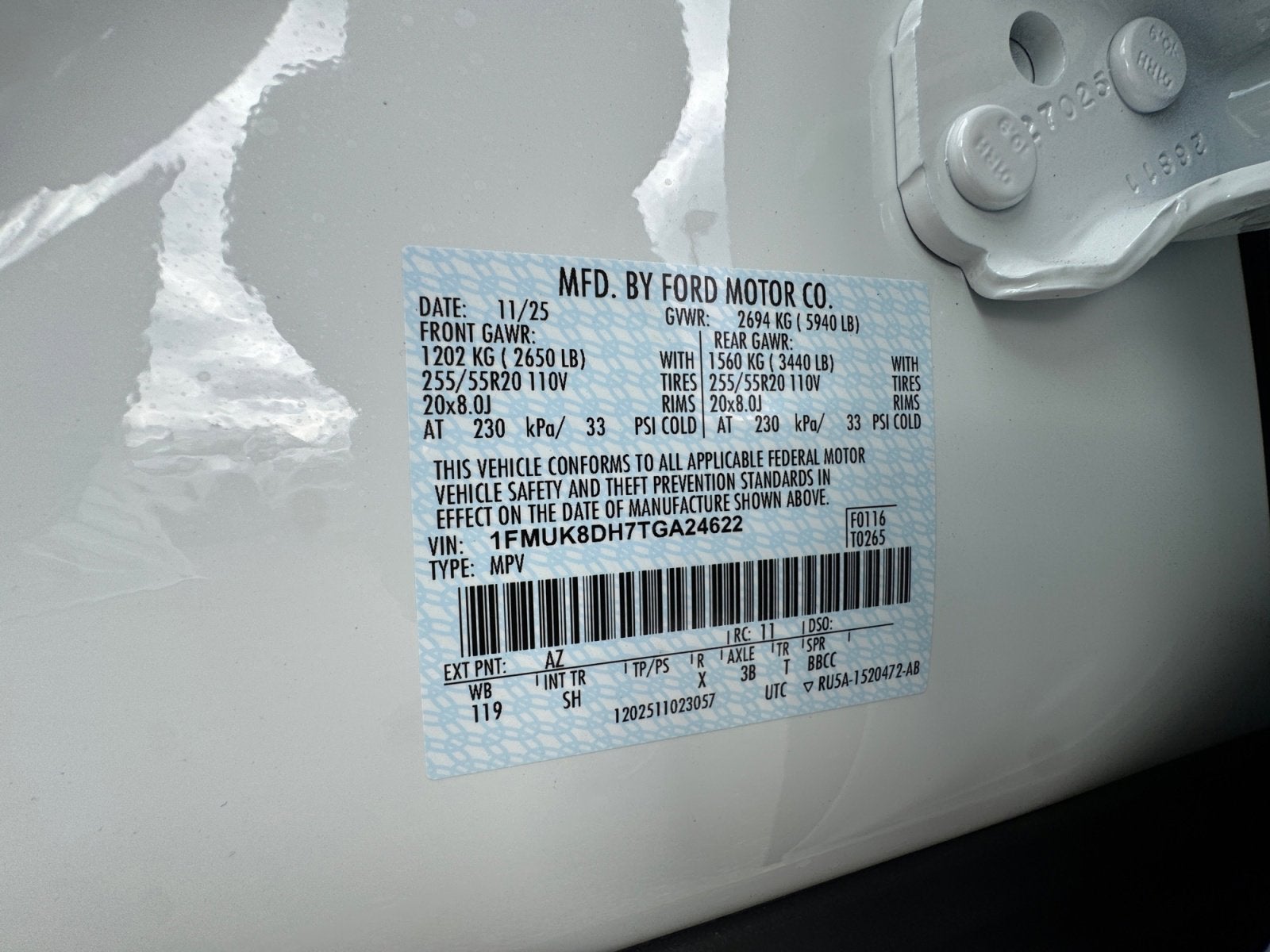 2026 Ford Explorer Active with 200A Pkg