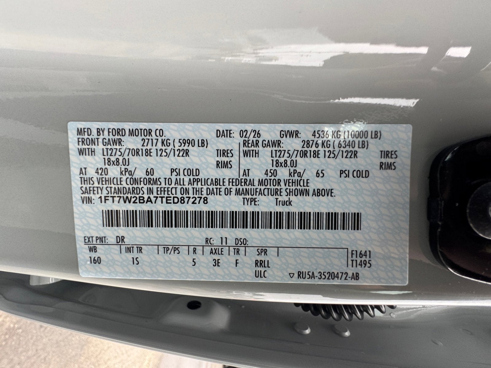 2026 Ford Super Duty F-250 SRW XL