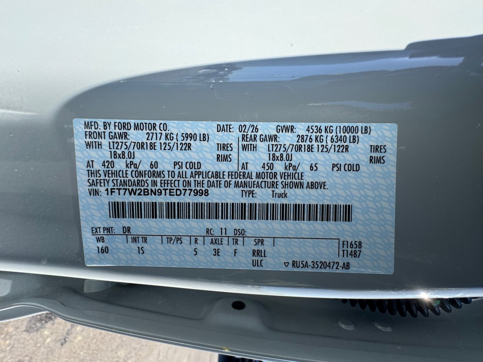 2026 Ford Super Duty F-250 SRW XL