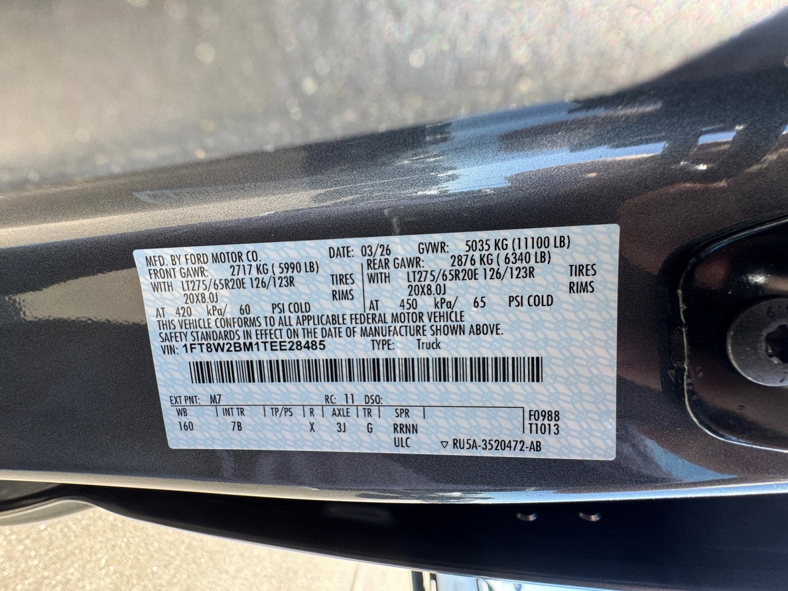 2026 Ford Super Duty F-250 SRW Platinum
