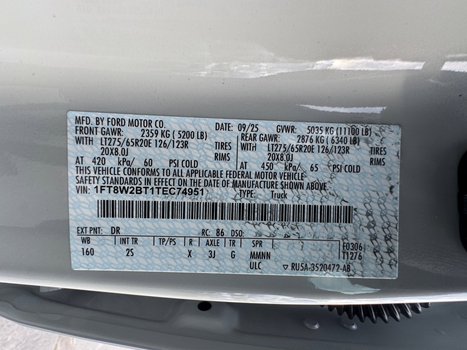 2026 Ford Super Duty F-250 SRW F-250® XLT