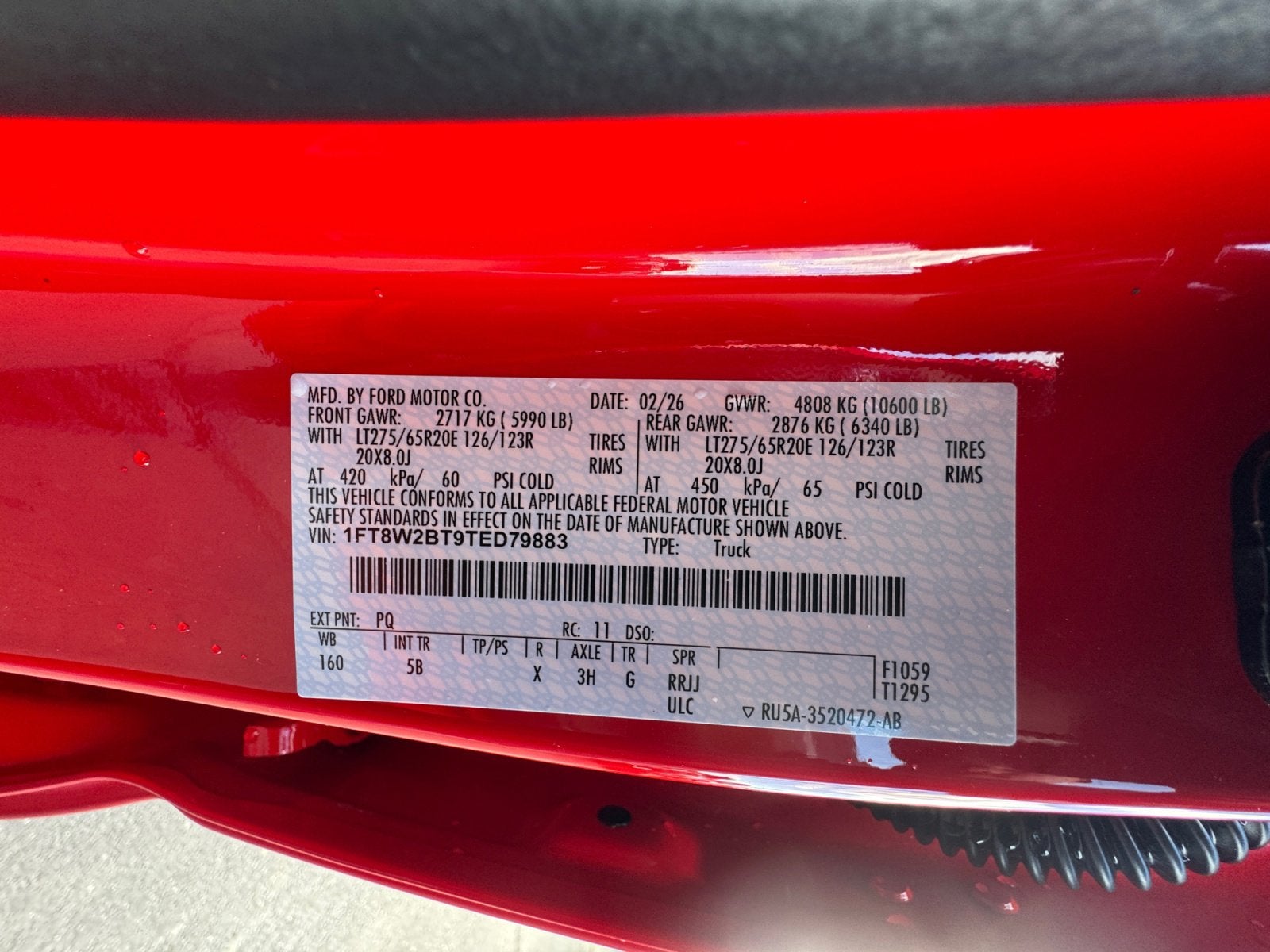 2026 Ford Super Duty F-250 SRW LARIAT