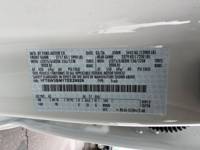 2026 Ford Super Duty F-350 SRW Platinum