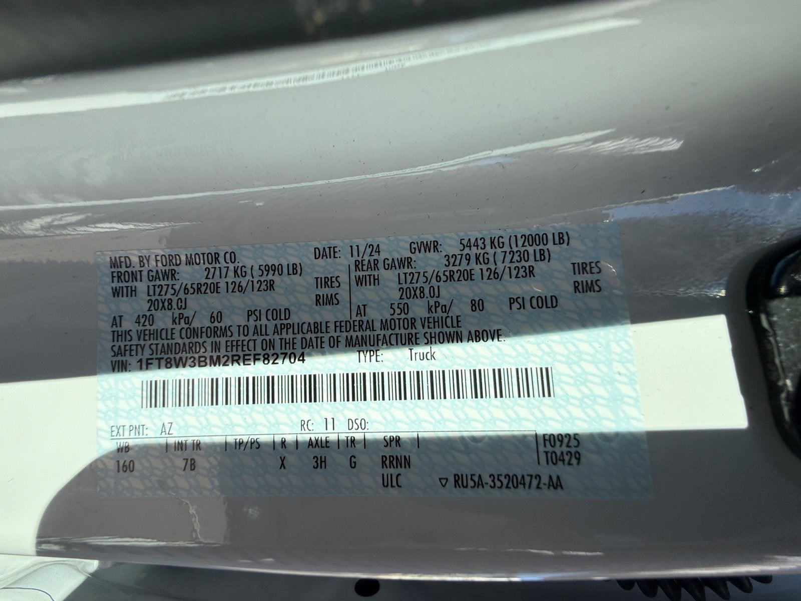 2024 Ford Super Duty F-350 SRW Platinum