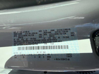 2024 Ford Super Duty F-350 SRW Platinum