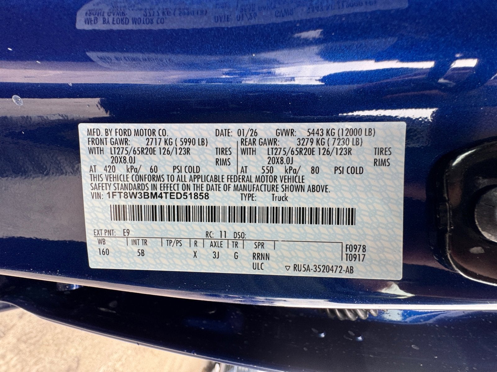 2026 Ford Super Duty F-350 SRW LARIAT