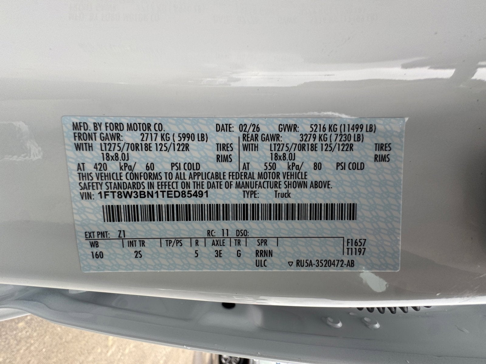 2026 Ford Super Duty F-350 SRW XLT