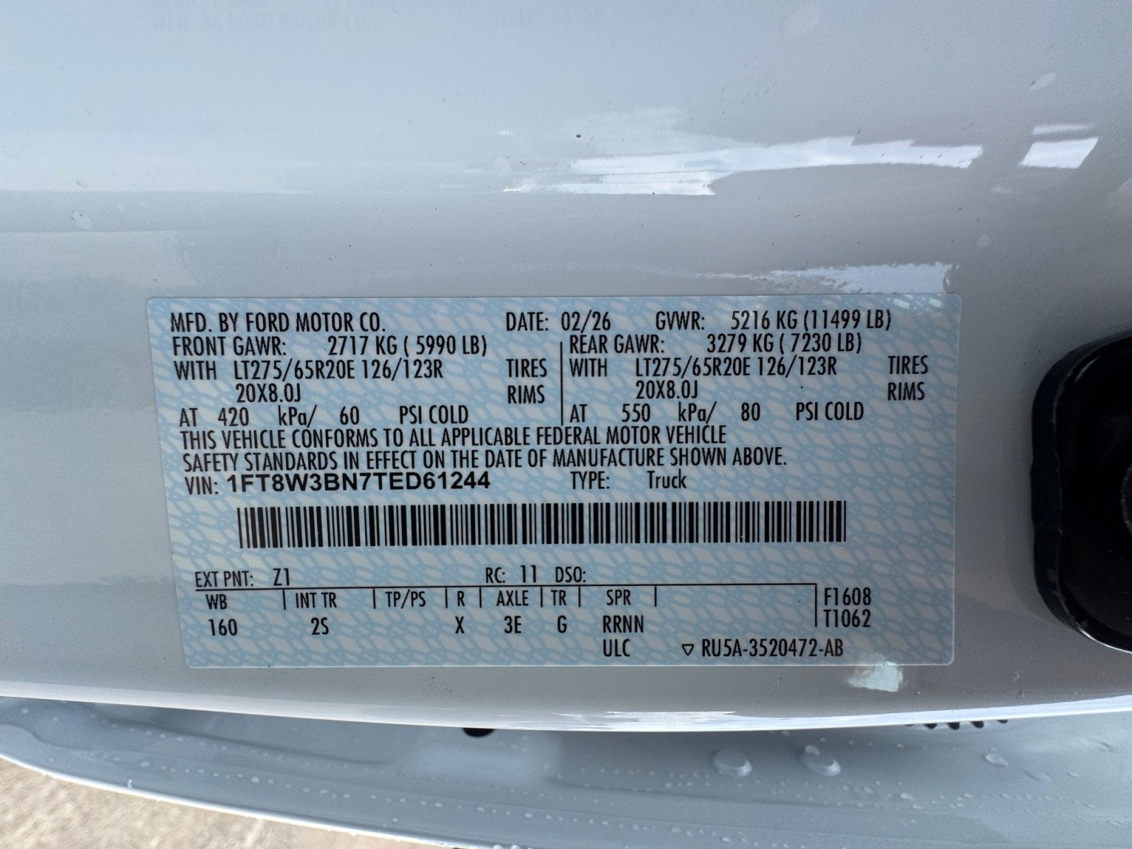 2026 Ford Super Duty F-350 SRW XLT