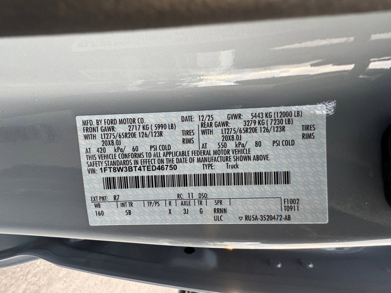 2026 Ford Super Duty F-350 SRW LARIAT