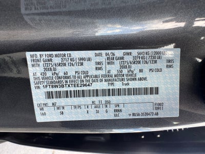 2026 Ford Super Duty F-350 SRW LARIAT
