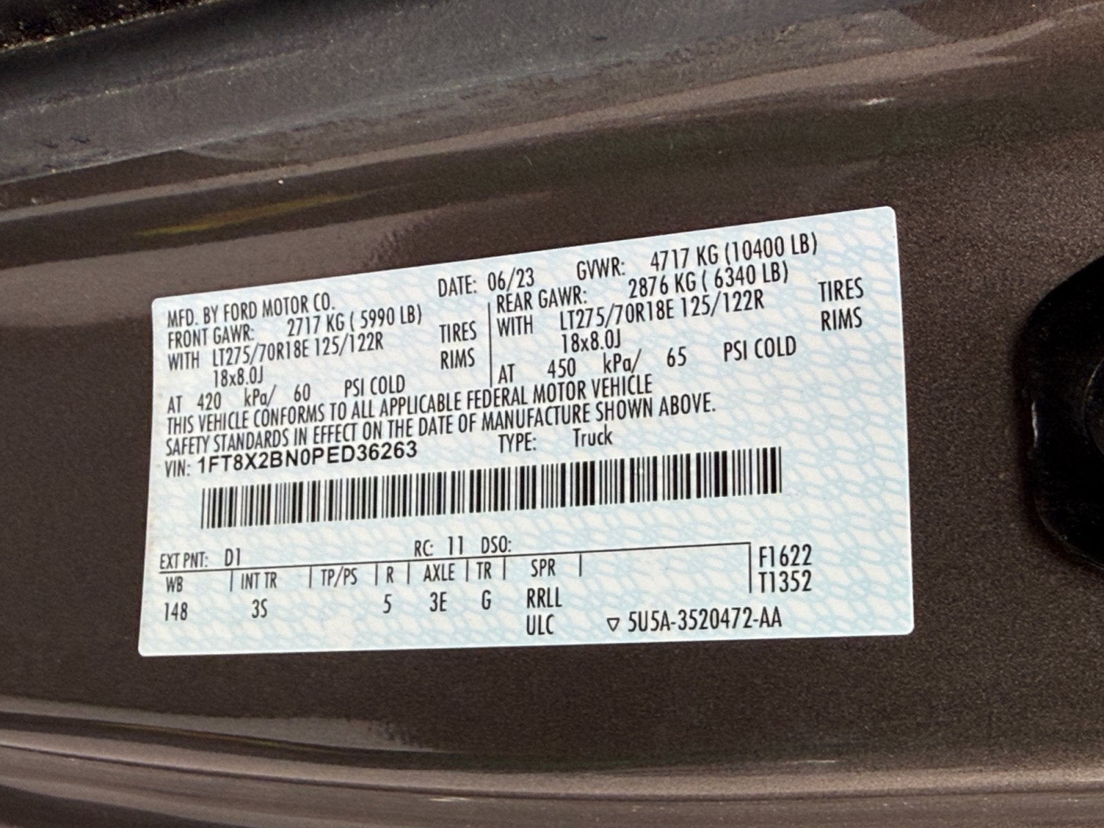 2023 Ford Super Duty F-250 SRW XLT