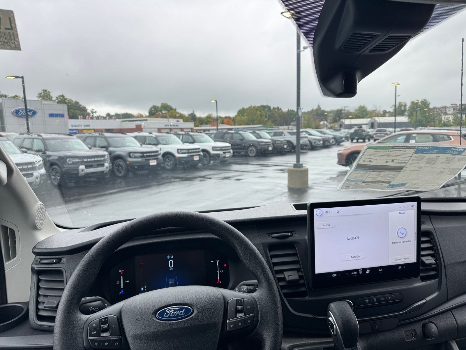 2027 Ford Transit Cargo Van Base