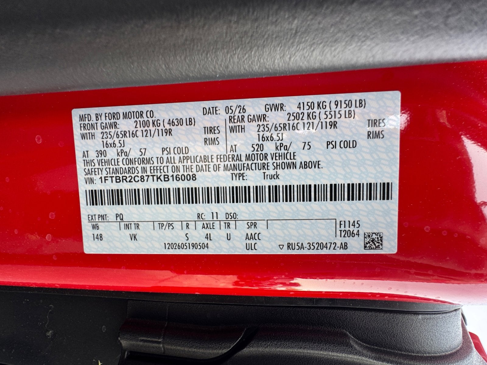 2026 Ford Transit Cargo Van Cargo Van