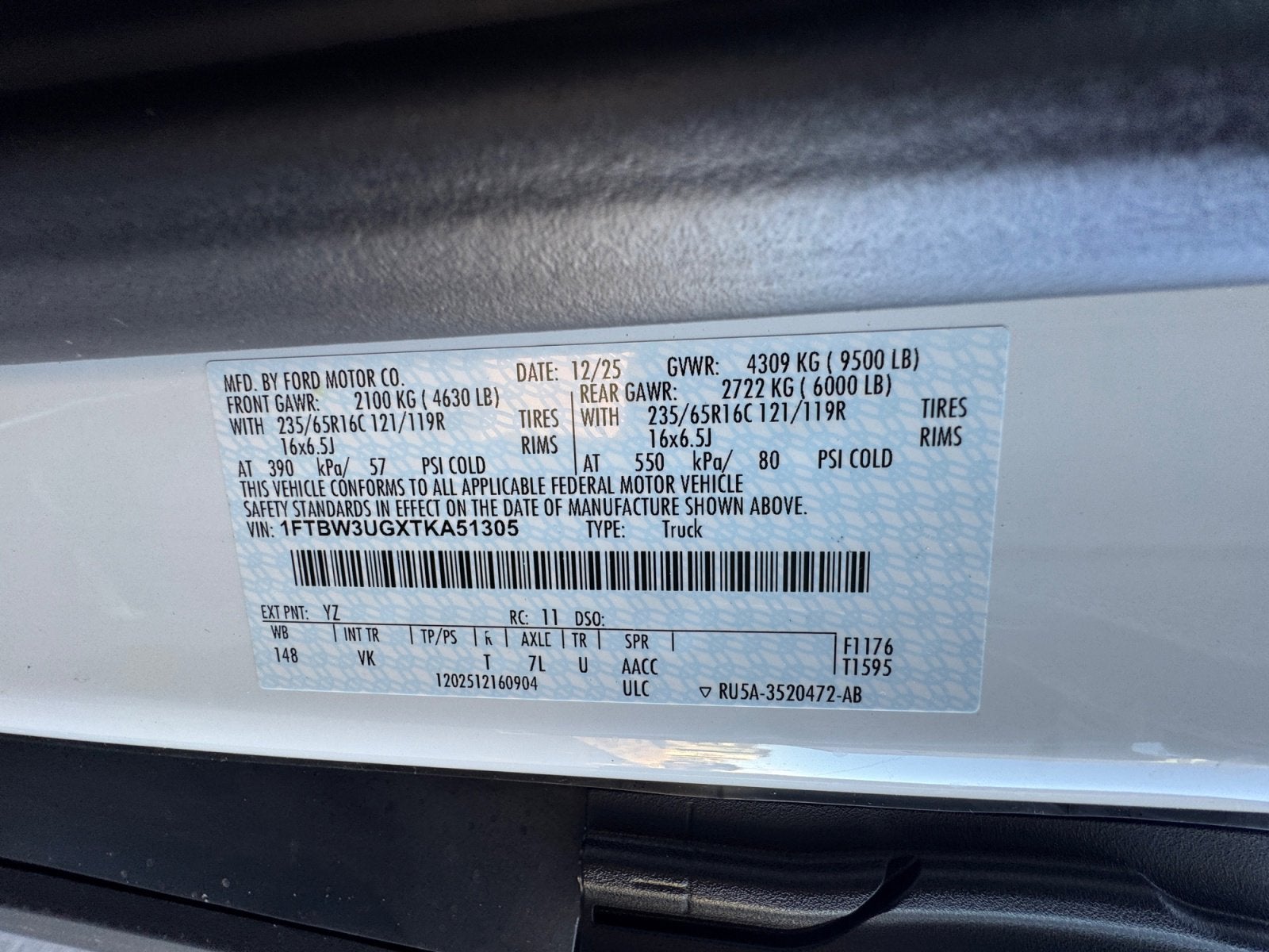 2026 Ford Transit Cargo Van Cargo Van