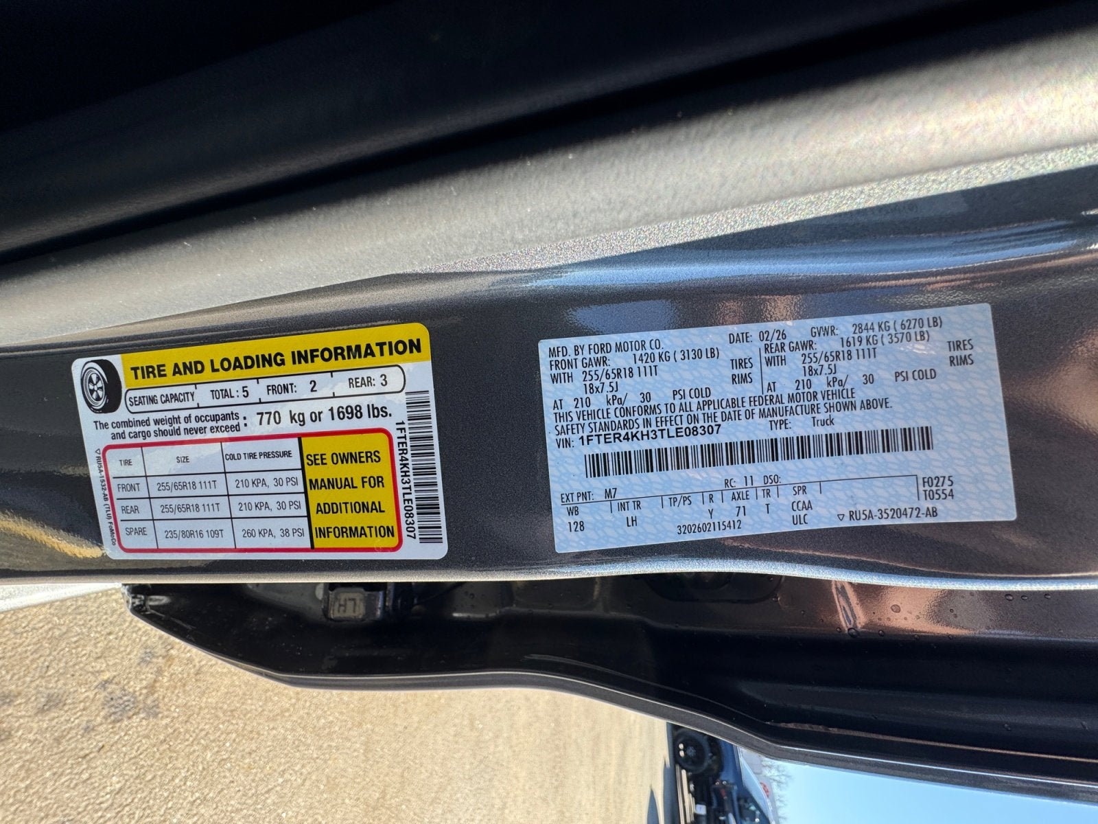 2026 Ford Ranger LARIAT