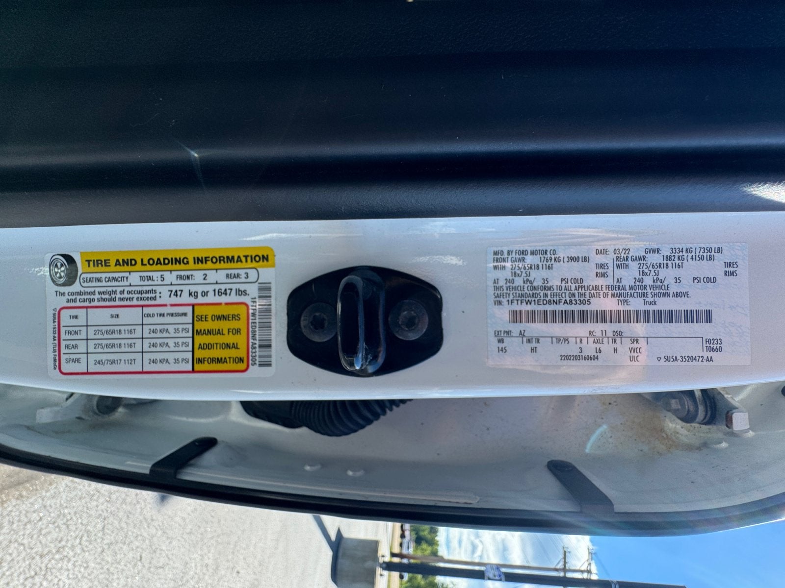 2022 Ford F-150 LARIAT