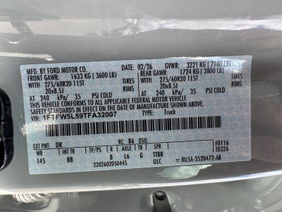 2026 Ford F-150 LARIAT