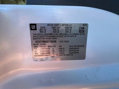 2014 GMC Savana Cargo Van Work Van