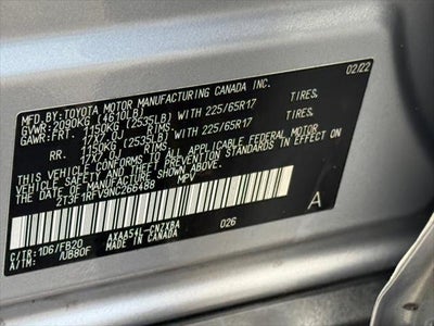 2022 Toyota RAV4 LE