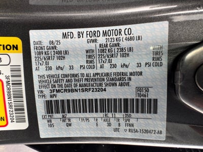 2025 Ford Bronco Sport Big Bend