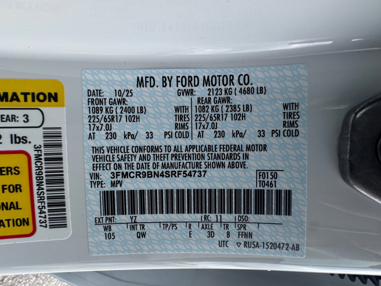 2025 Ford Bronco Sport Big Bend