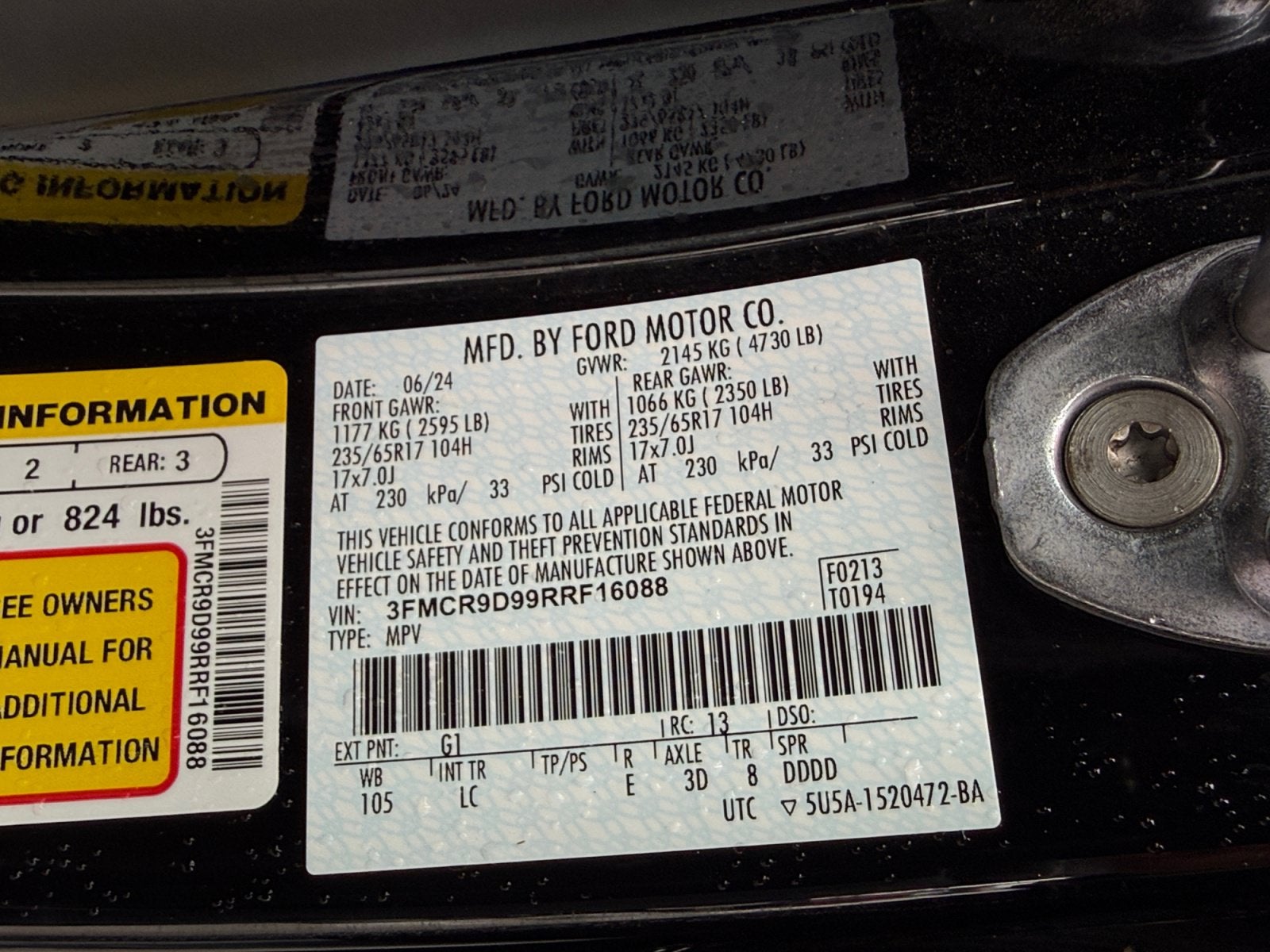 2024 Ford Bronco Sport Badlands