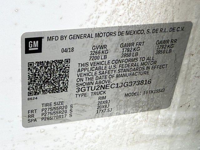 2018 GMC Sierra 1500 SLT