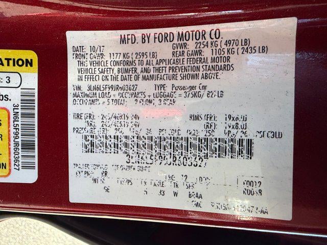 2018 Lincoln MKZ Reserve