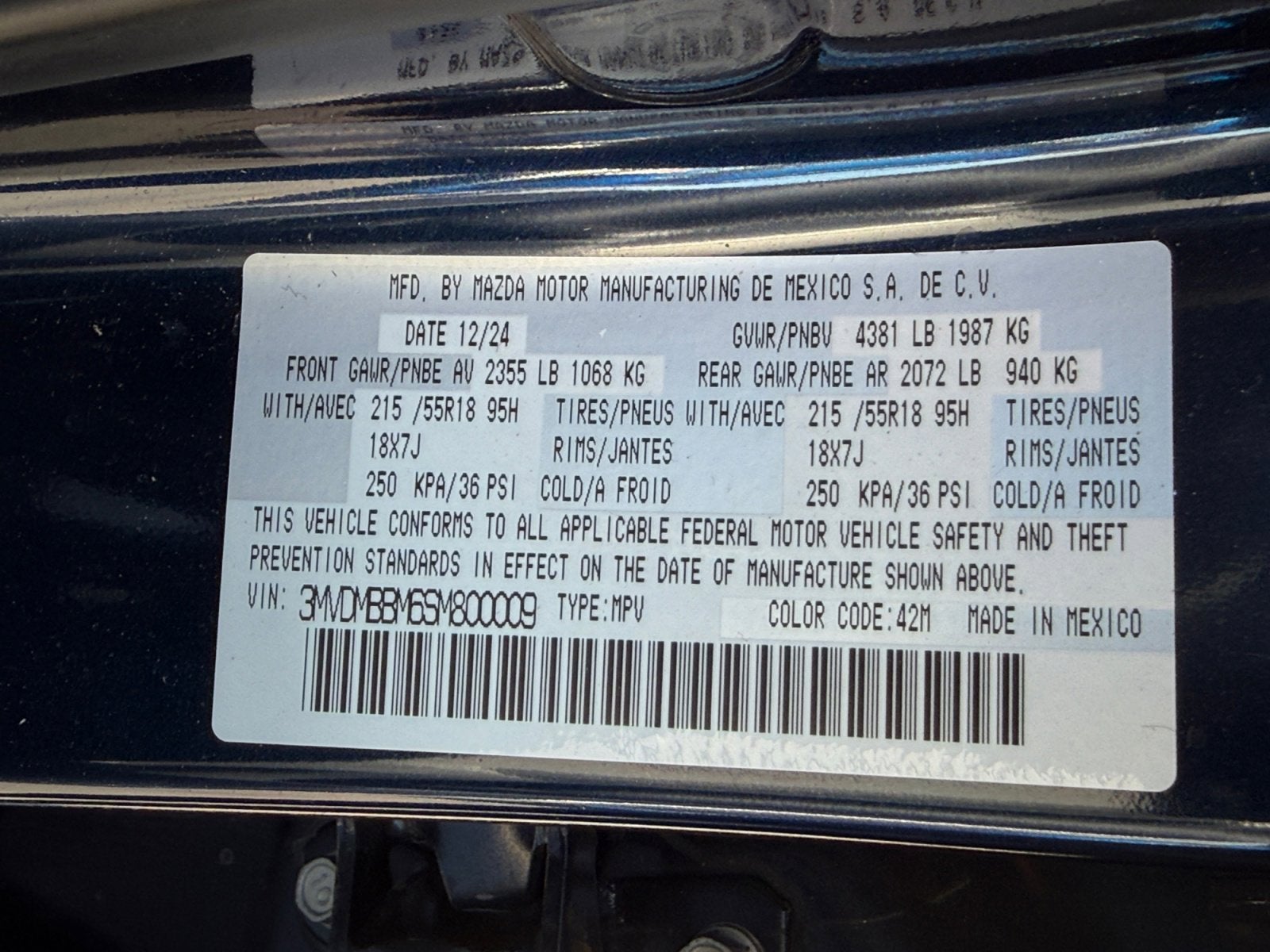 2025 Mazda Mazda CX-30 2.5 S Select Sport