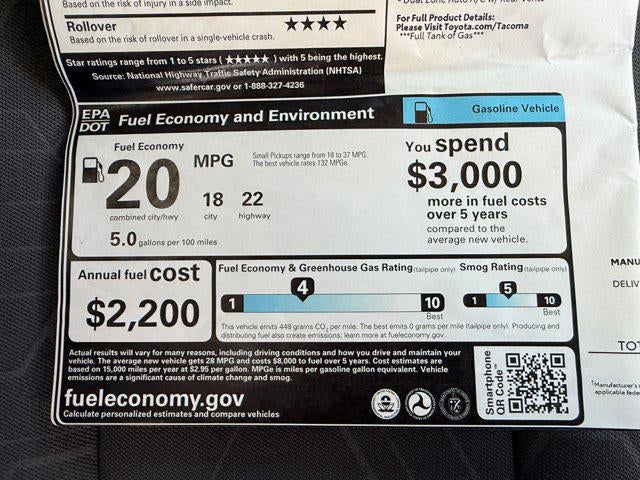 2023 Toyota Tacoma 4WD TRD Off Road