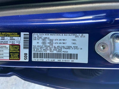 2025 Toyota Tacoma 4WD SR5