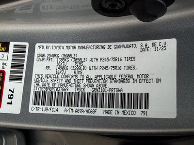 2023 Toyota Tacoma 4WD SR5