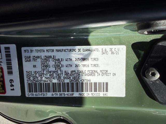 2021 Toyota Tacoma 4WD TRD Off Road