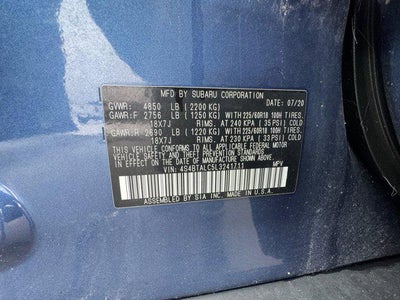 2020 Subaru Outback Limited