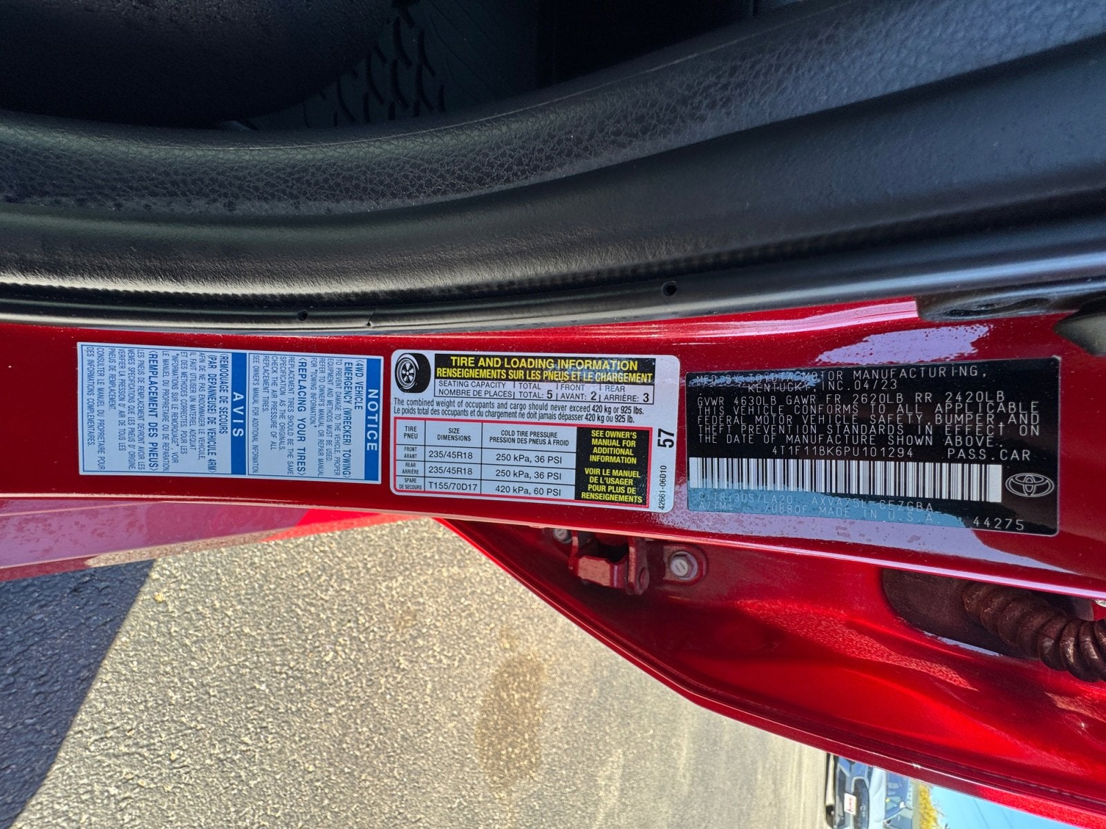 2023 Toyota Camry XLE