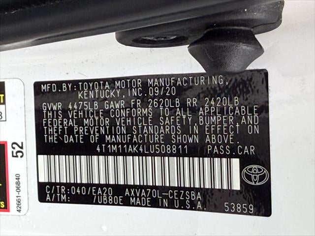 2020 Toyota Camry SE