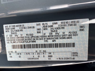 2026 Lincoln Corsair Premiere